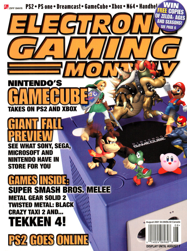 Electronic Gaming Monthly Issue 145 (August 2001) cover